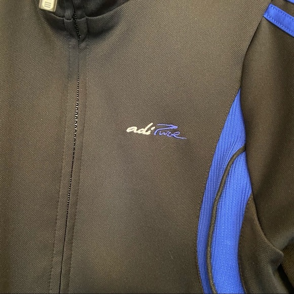 Adidas Adipure Womens Athletic Jacket Full Zip Sweatshirt Small 2009 - Picture 3 of 8